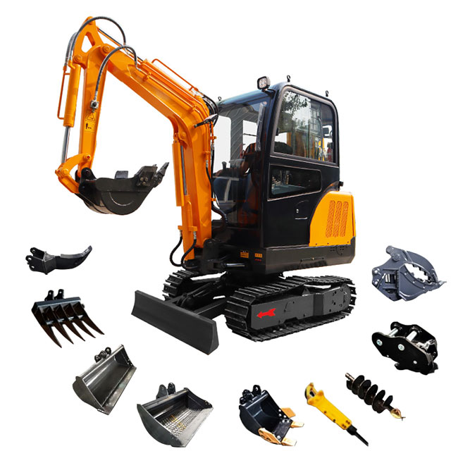 Excavator Pertanian Mini 2,5 Ton